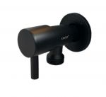 SS ANGLE VALVE WITH FLANGE(LEVER HANDLE)